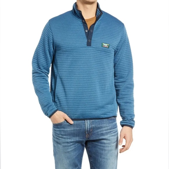 L.L. Bean Jackets & Coats Ll Bean Mens Airlight Knit Pullover In